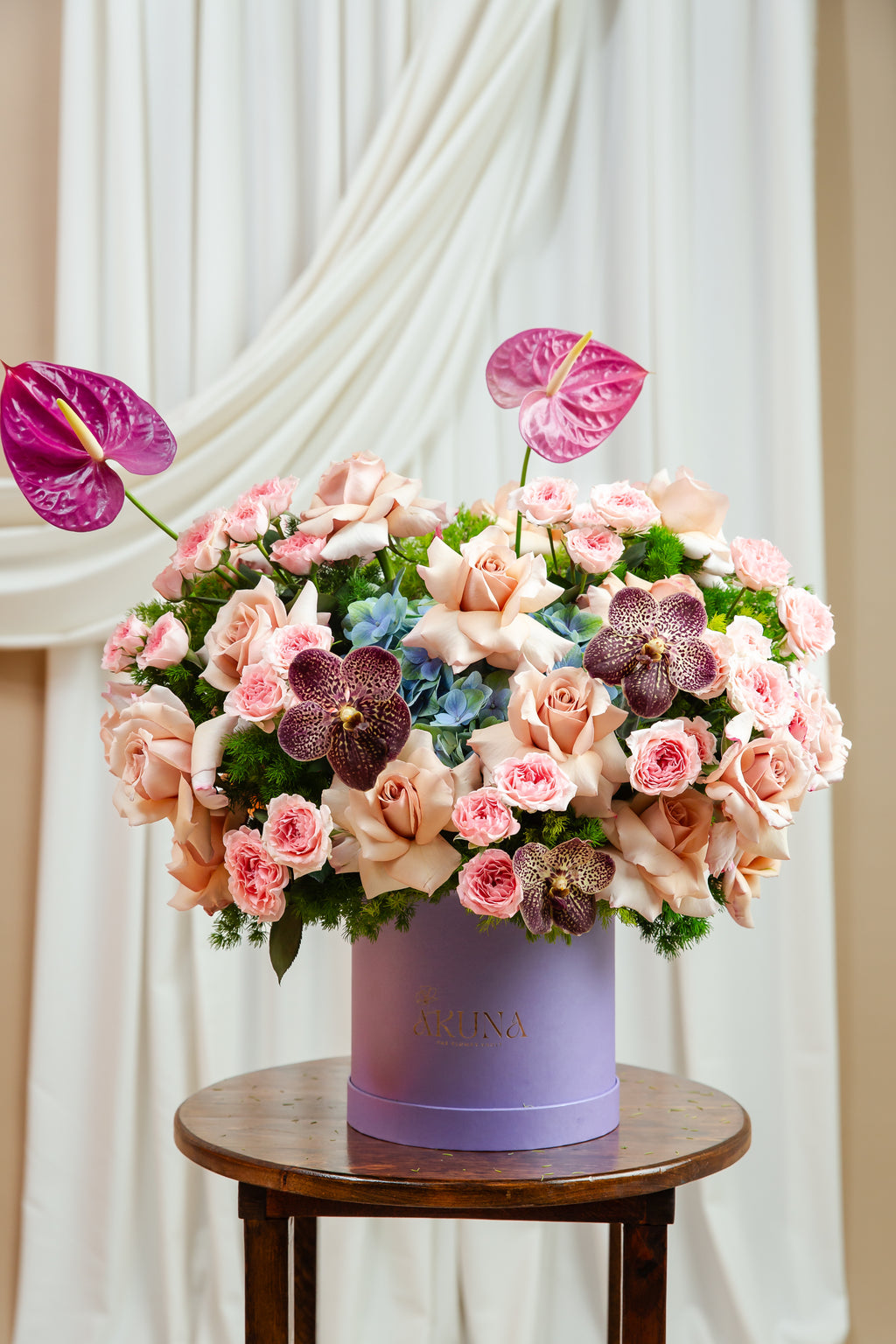 Rosé Orchid Garden