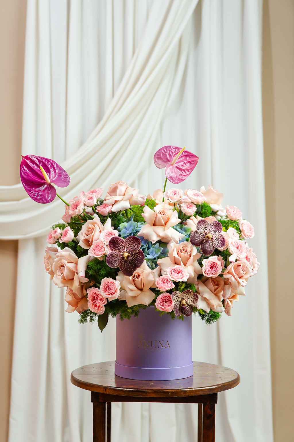 Rosé Orchid Garden